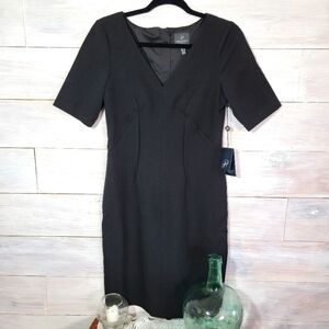 ADRIANNA PAPELL dress Size 6 Black New with Tags